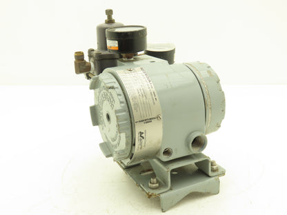 Rosemount 846-DS1J1 Current to Pressure Transducer  W/Regulator 35PSI Max Input