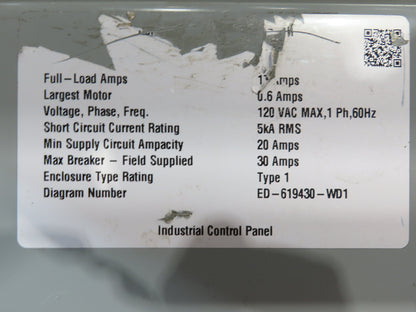 Roach 48"x 22' 6" Portable Roller Conveyor 115V Adj Speed O-Ring Belt Drive 30"H