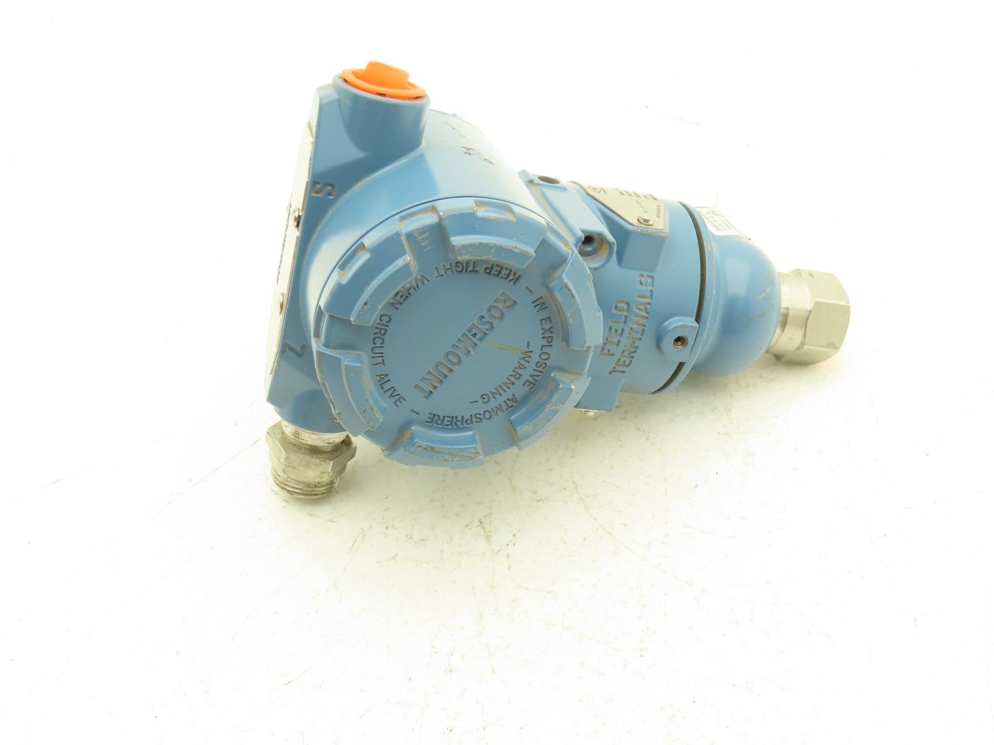 Rosemount 3051TG3F2B21AB4Q4GM Pressure Transmitter 800 PSI Max 9-32VDC