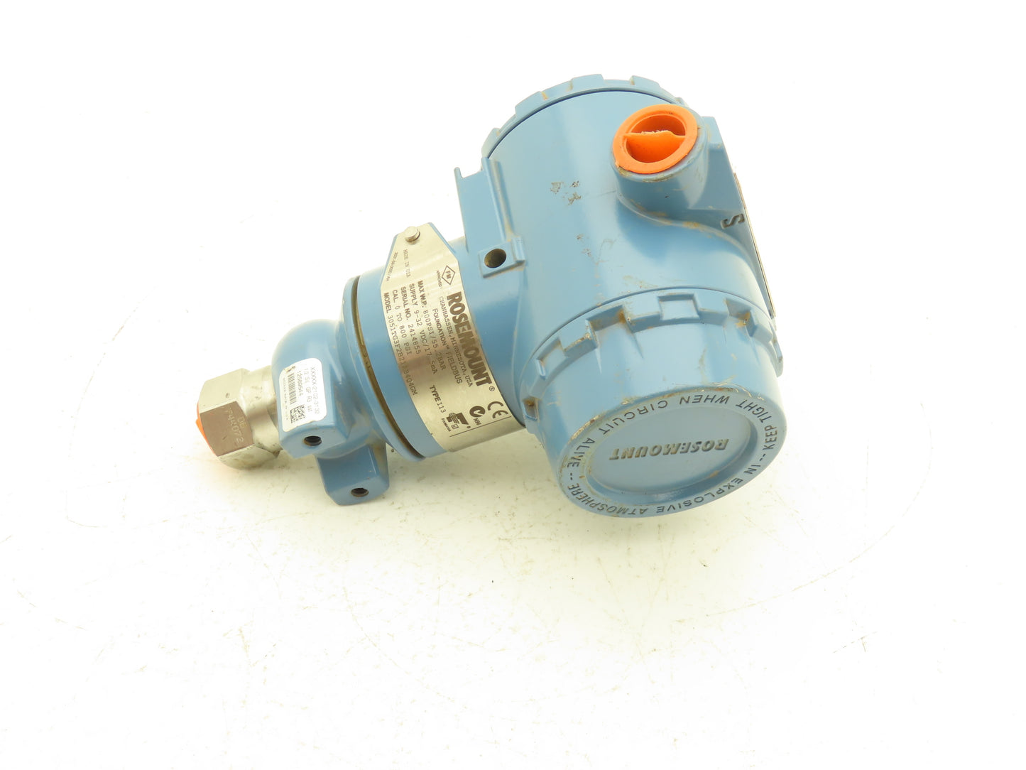 Rosemount 3051TG3F2B21AB4Q4GM Pressure Transmitter 800 PSI Max 9-32VDC