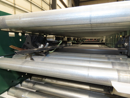 Dematic Rapistan 25"x 12' Gravity Roller Conveyor 22"BF 1.9"  5-Sections 60'L