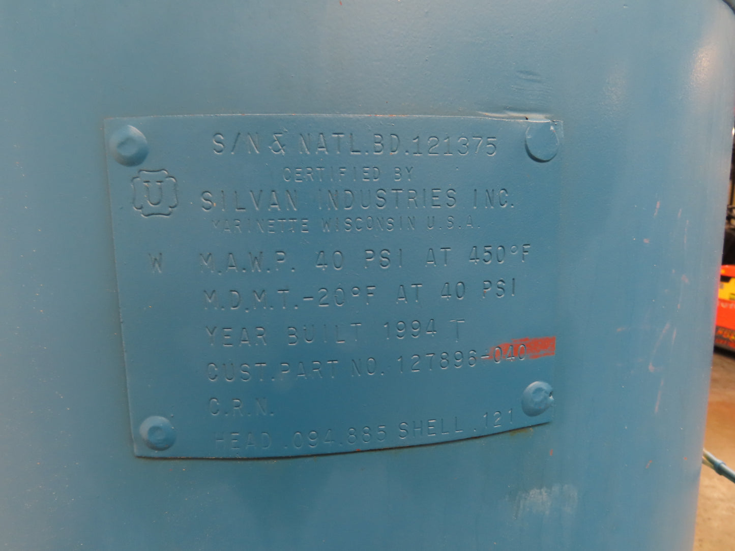 Quincy QSVI50AN3A Rotary Screw Vacuum Pump 230/460V 50Hp Air Compressor 41304h