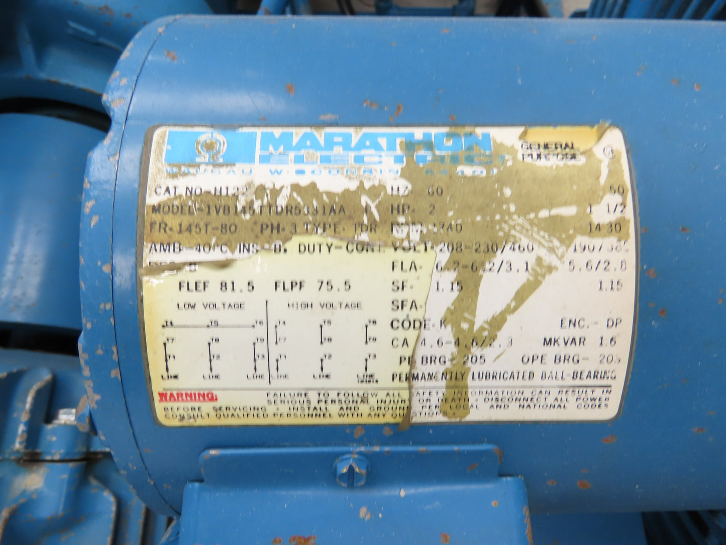 Quincy QSVI50AN3A Rotary Screw Vacuum Pump 230/460V 50Hp Air Compressor 41304h