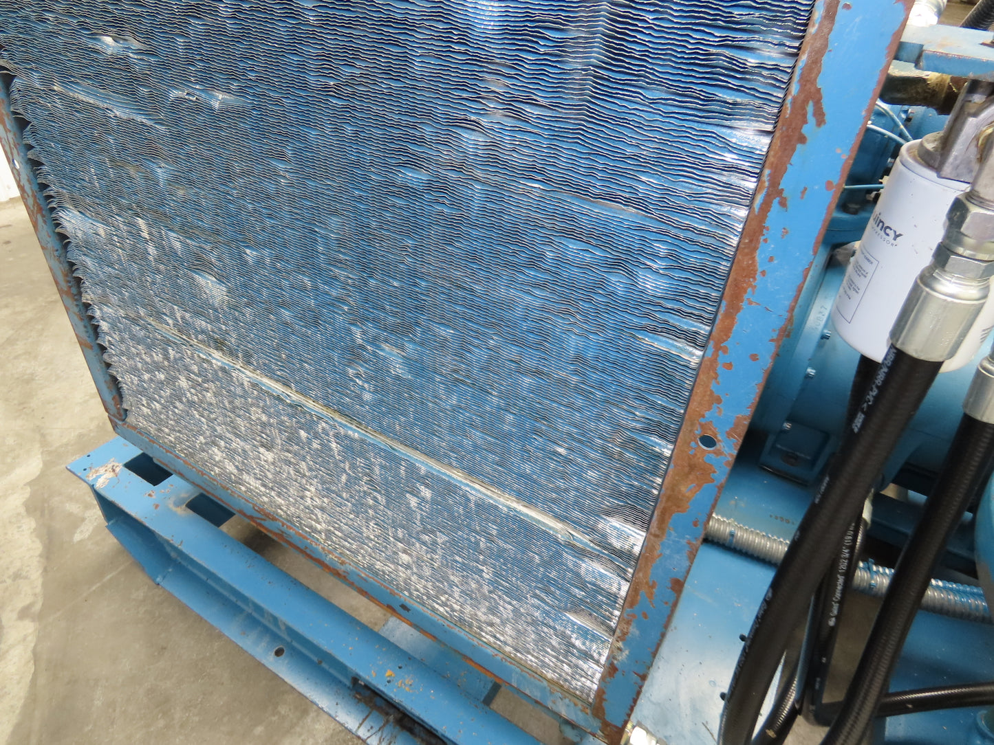 Quincy QSVI50AN3A Rotary Screw Vacuum Pump 230/460V 50Hp Air Compressor 41304h