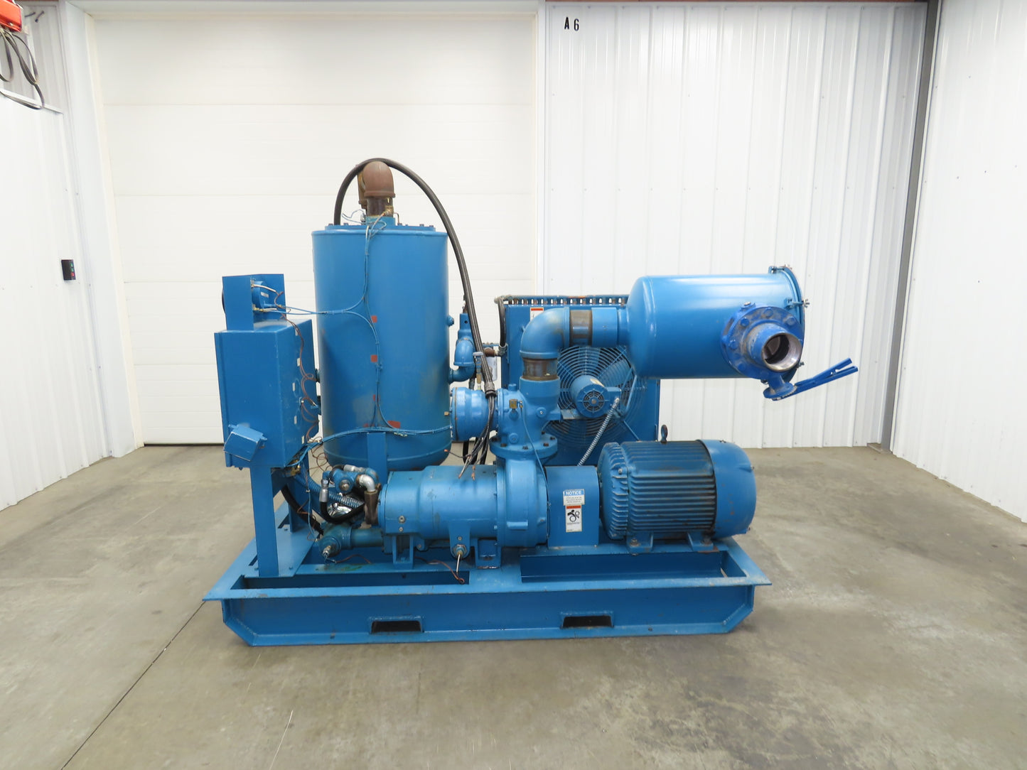 Quincy QSVI50AN3A Rotary Screw Vacuum Pump 230/460V 50Hp Air Compressor 41304h