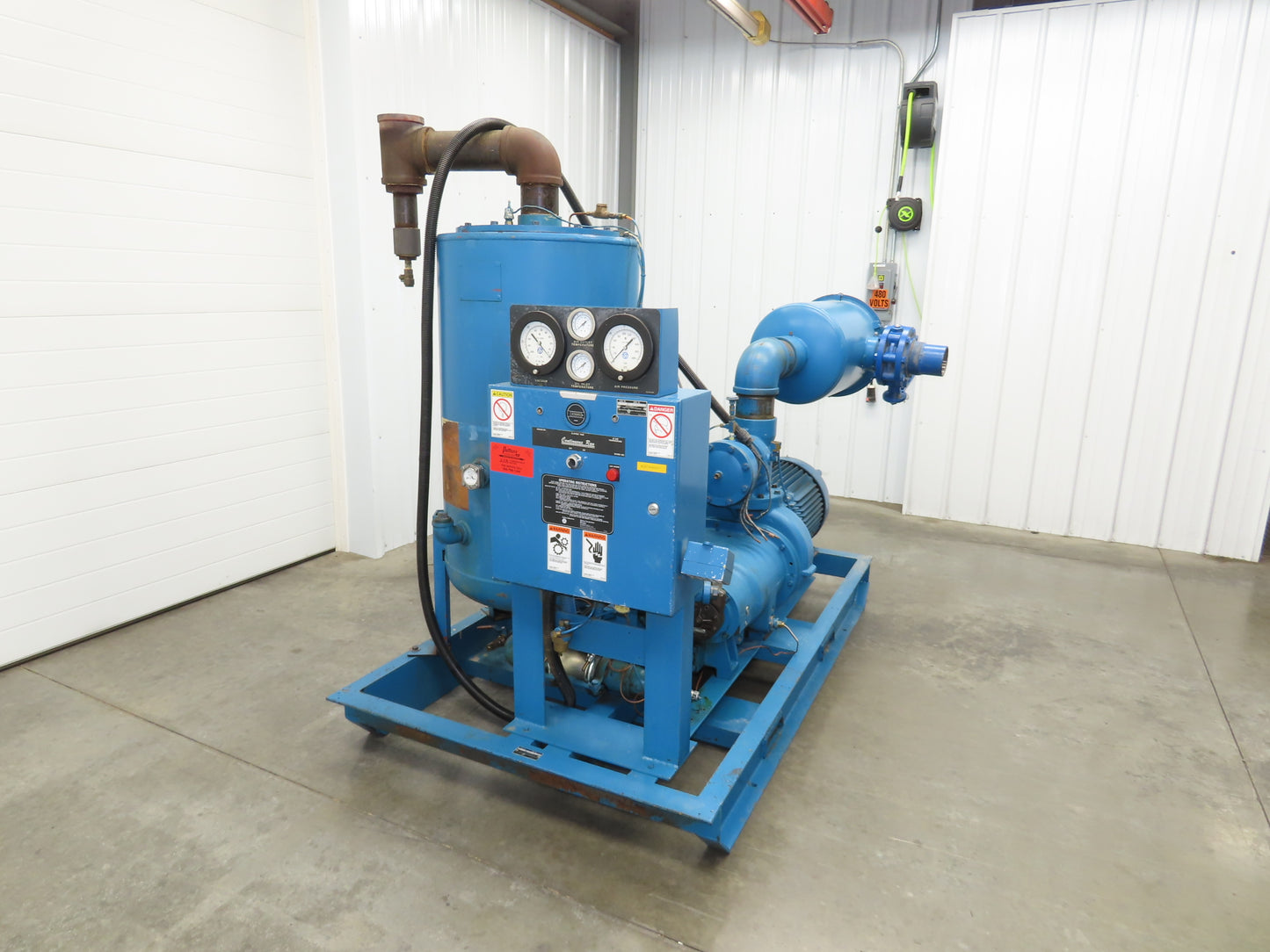 Quincy QSVI50AN3A Rotary Screw Vacuum Pump 230/460V 50Hp Air Compressor 41304h