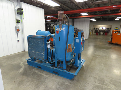 Quincy QSVI50AN3A Rotary Screw Vacuum Pump 230/460V 50Hp Air Compressor 41304h