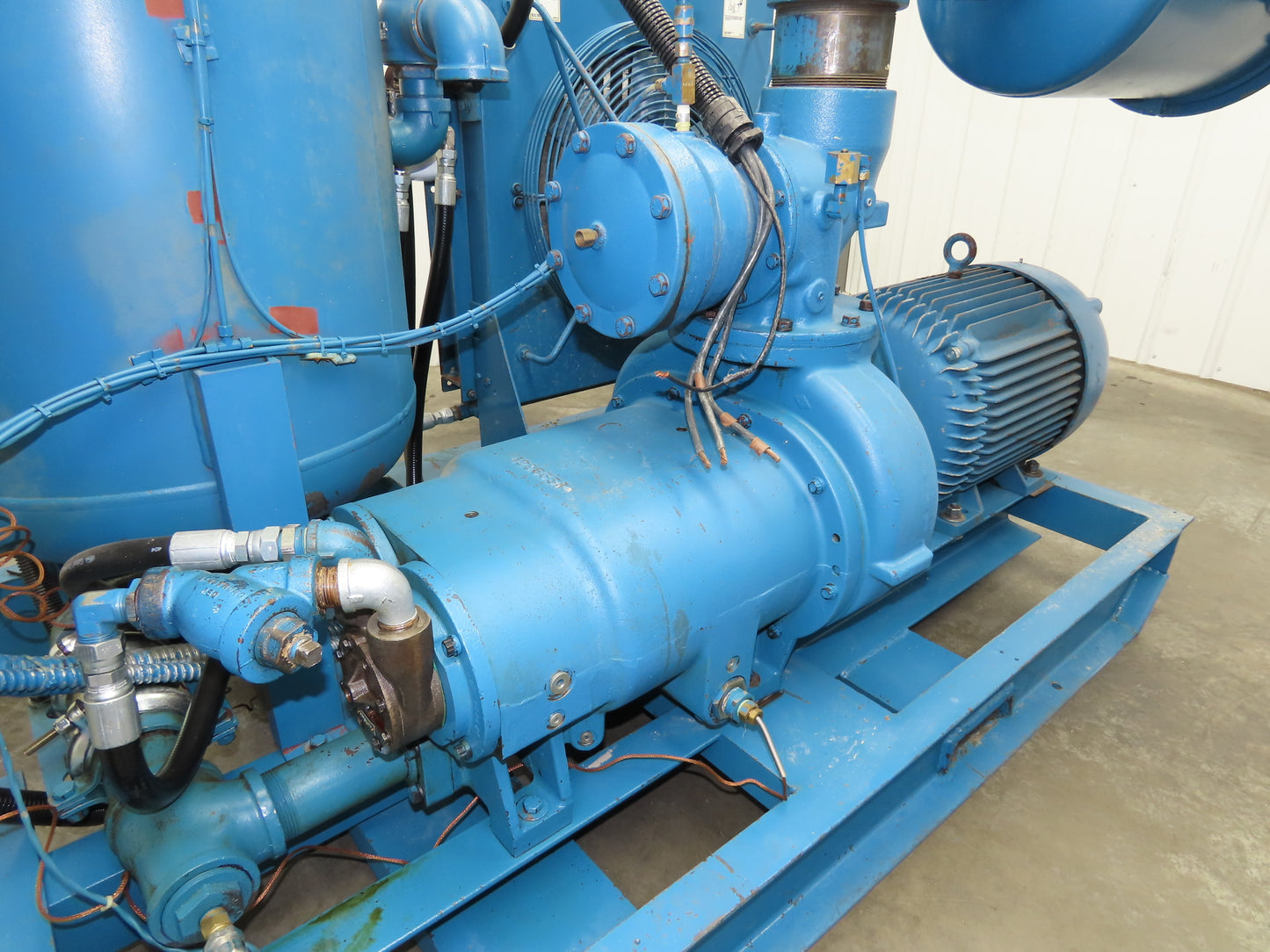 Quincy QSVI50AN3A Rotary Screw Vacuum Pump 230/460V 50Hp Air Compressor 41304h