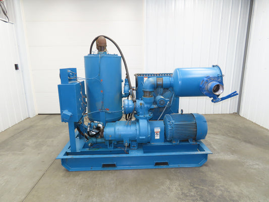 Quincy QSVI50AN3A Rotary Screw Vacuum Pump 230/460V 50Hp Air Compressor 41304h