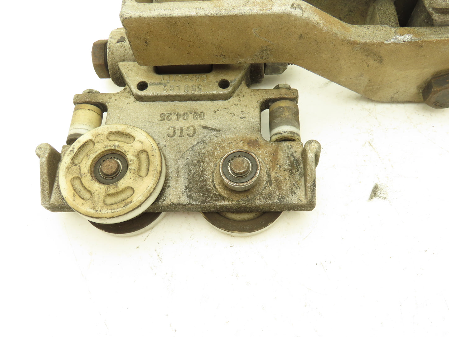 Ingersoll Rand ZRA1  1/2 Ton 1100Lb Overhead Hoist Push Trolley Z-Rail *Read*