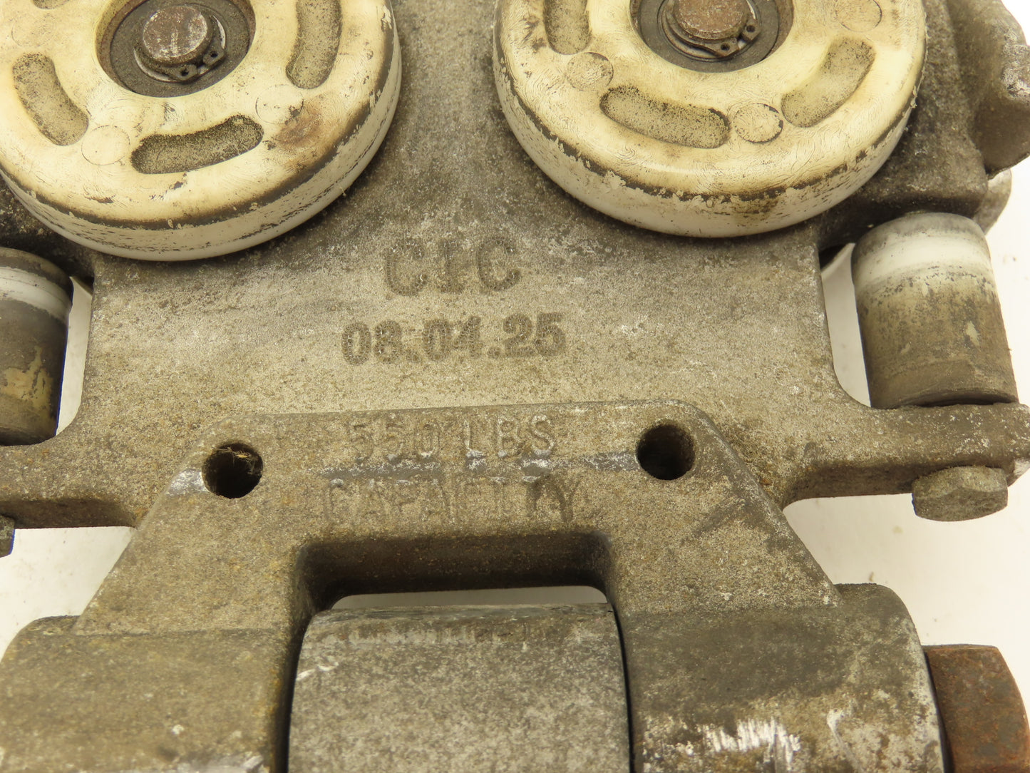 Ingersoll Rand ZRA1  1/2 Ton 1100Lb Overhead Hoist Push Trolley Z-Rail *Read*