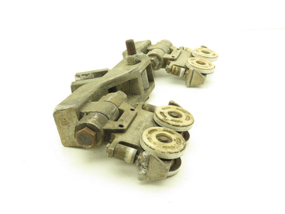 Ingersoll Rand ZRA1  1/2 Ton 1100Lb Overhead Hoist Push Trolley Z-Rail *Read*