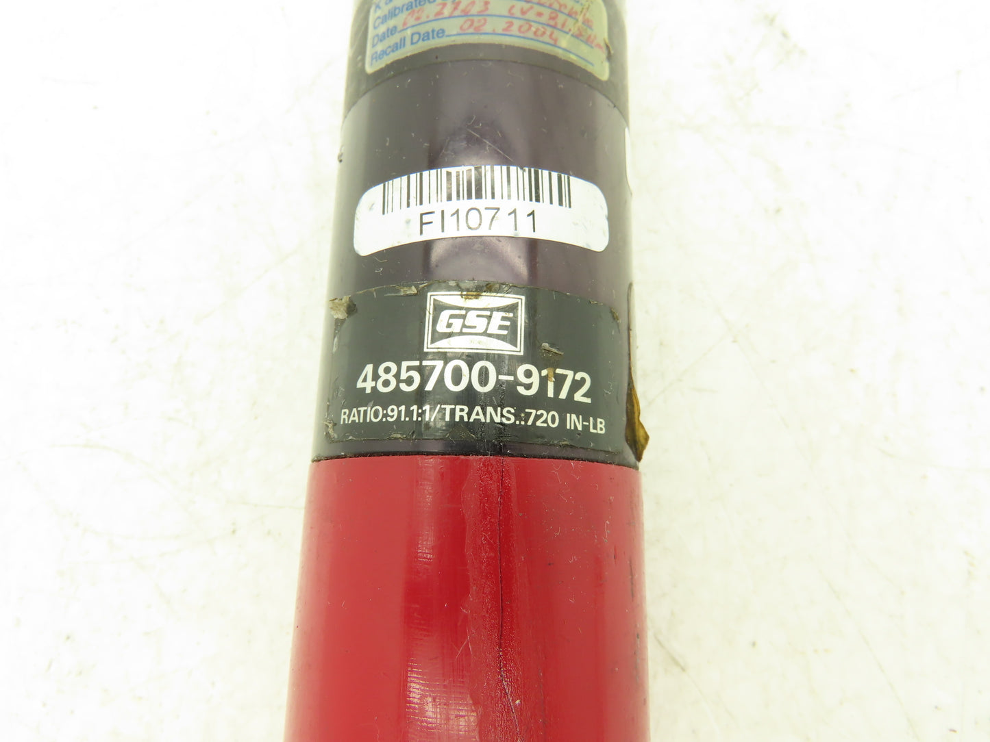 Tech-Motive Tool Servo Nutrunner Inline Tool 3/8" Chuck 40.9Nm 485700-9172 *Read