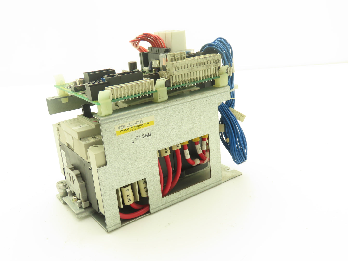 Fanuc A05B-2601-C412 E-Stop Power Control Unit 30A A20B-2200-0650/03B NF50-SVFU