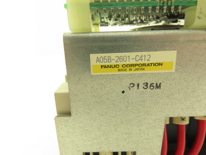 Fanuc A05B-2601-C412 E-Stop Power Control Unit 30A A20B-2200-0650/03B NF50-SVFU