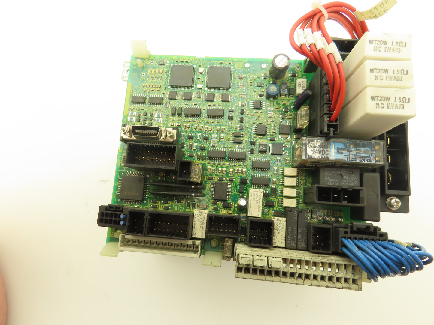 Fanuc A05B-2601-C412 E-Stop Power Control Unit 30A A20B-2200-0650/03B NF50-SVFU