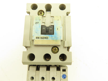 Eaton Cutler Hammer AN16DNO Contactor Motor Starter 27Amp 3P Overload Lot Of 2