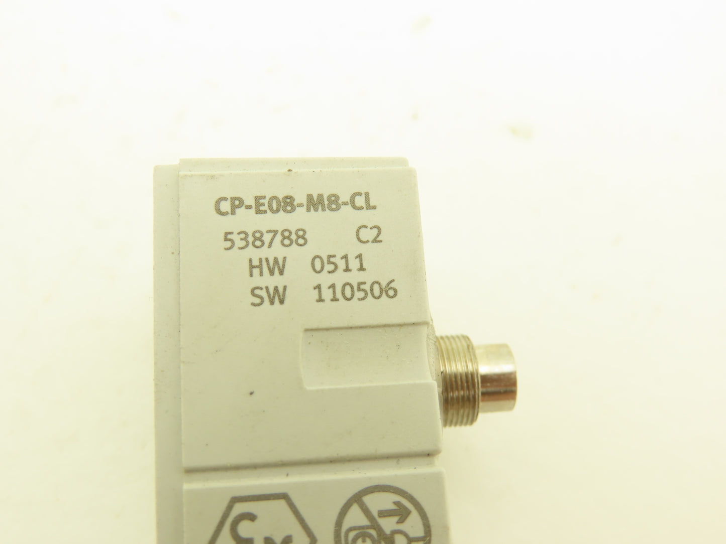 Festo CP-E08-M8-CL Input/Output Module Valve Control 8-Valve Distribution Block