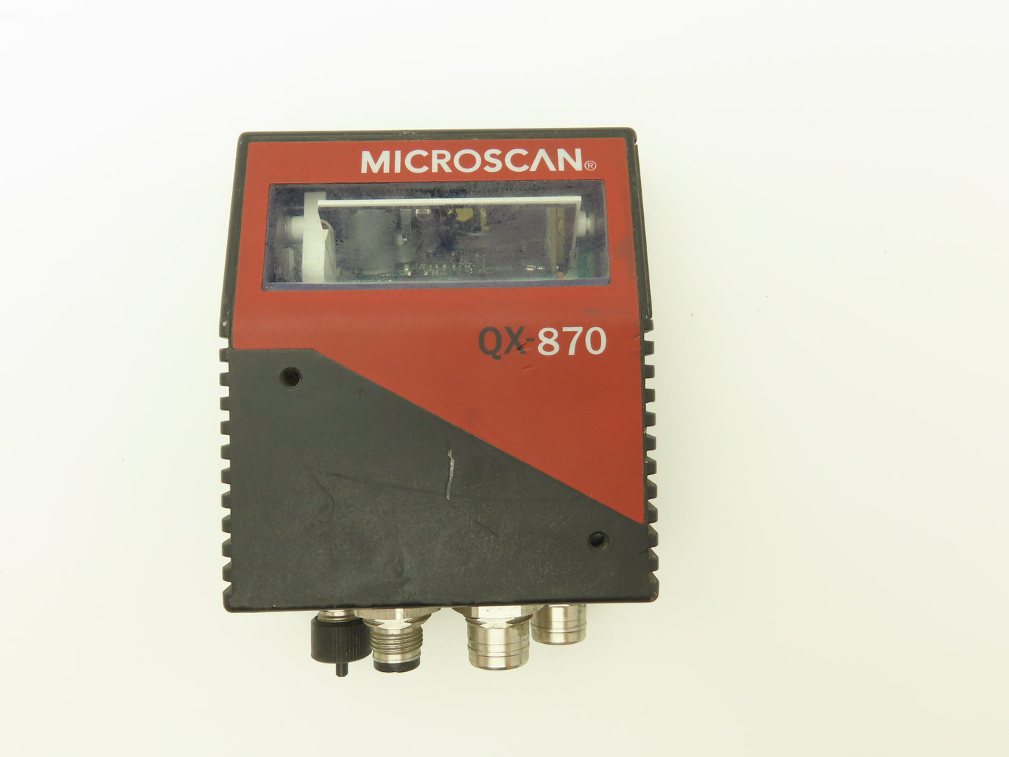 Microscan QX-870 Fixed Mount Barcode Scanner 10-28V