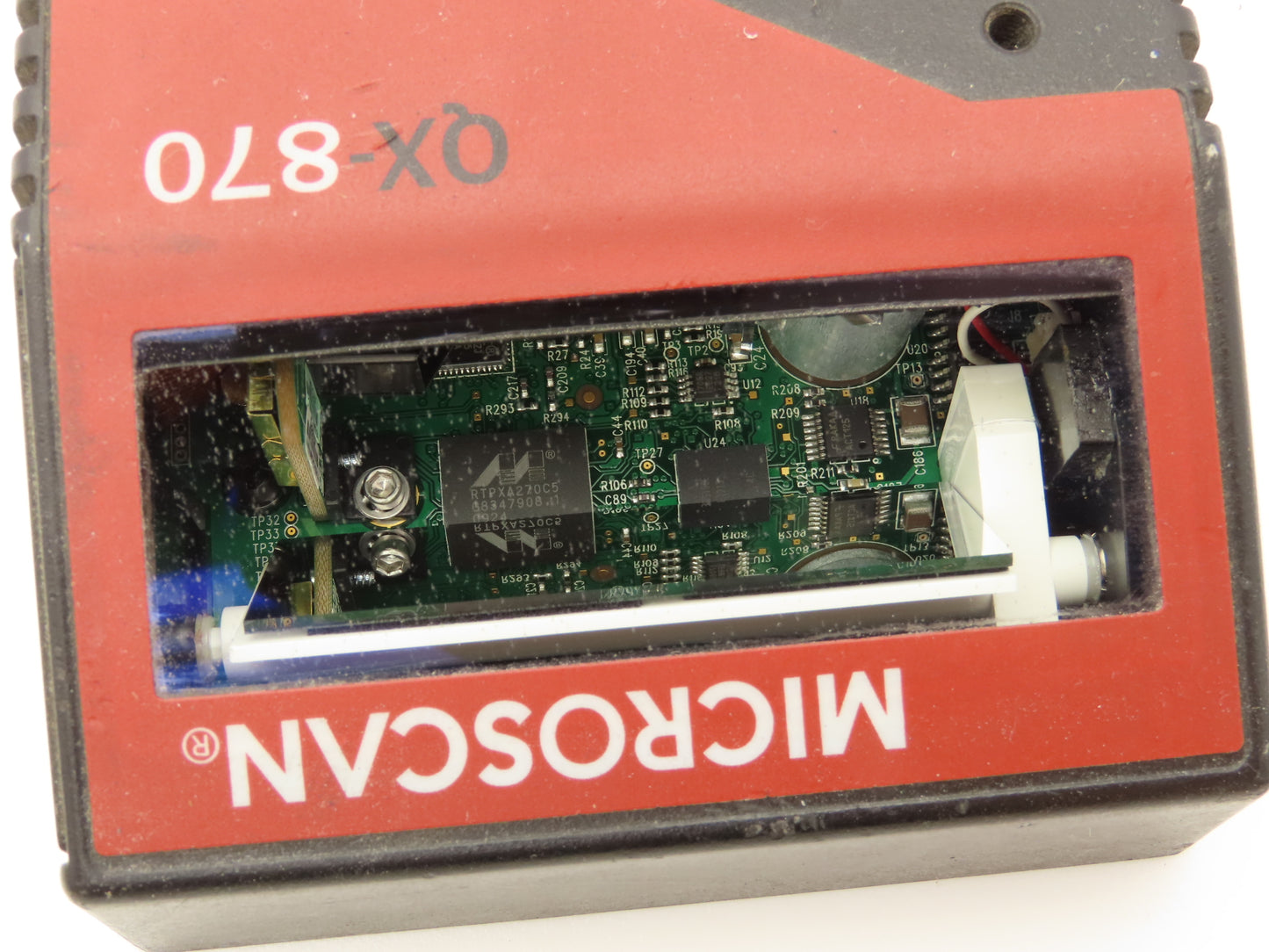 Microscan QX-870 Fixed Mount Barcode Scanner 10-28V