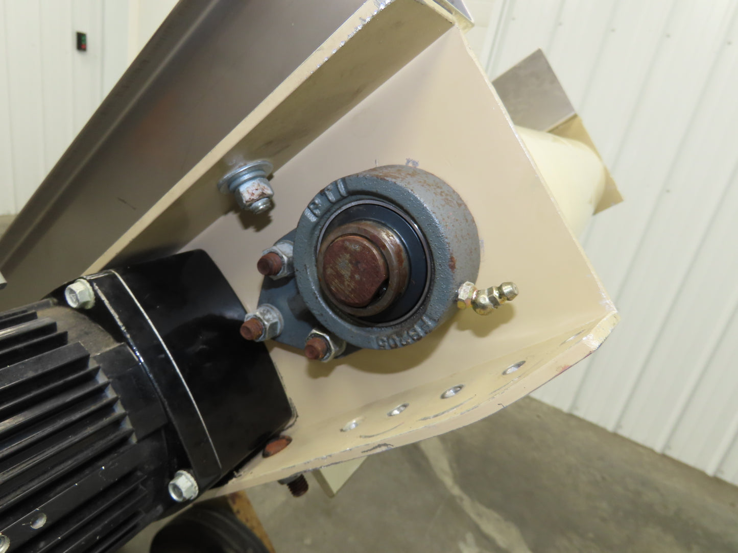 Plastic Process 24"x 80" Portable Incline Conveyor Cleated Belt 115V 1PH 20FPM