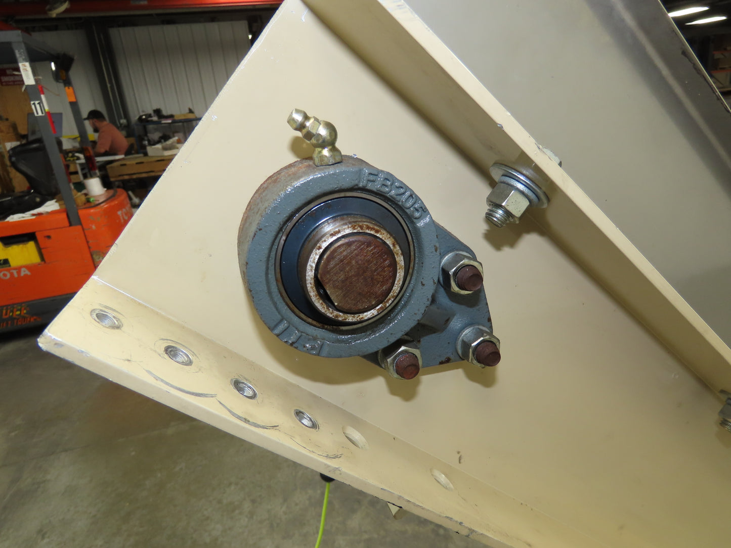 Plastic Process 24"x 80" Portable Incline Conveyor Cleated Belt 115V 1PH 20FPM