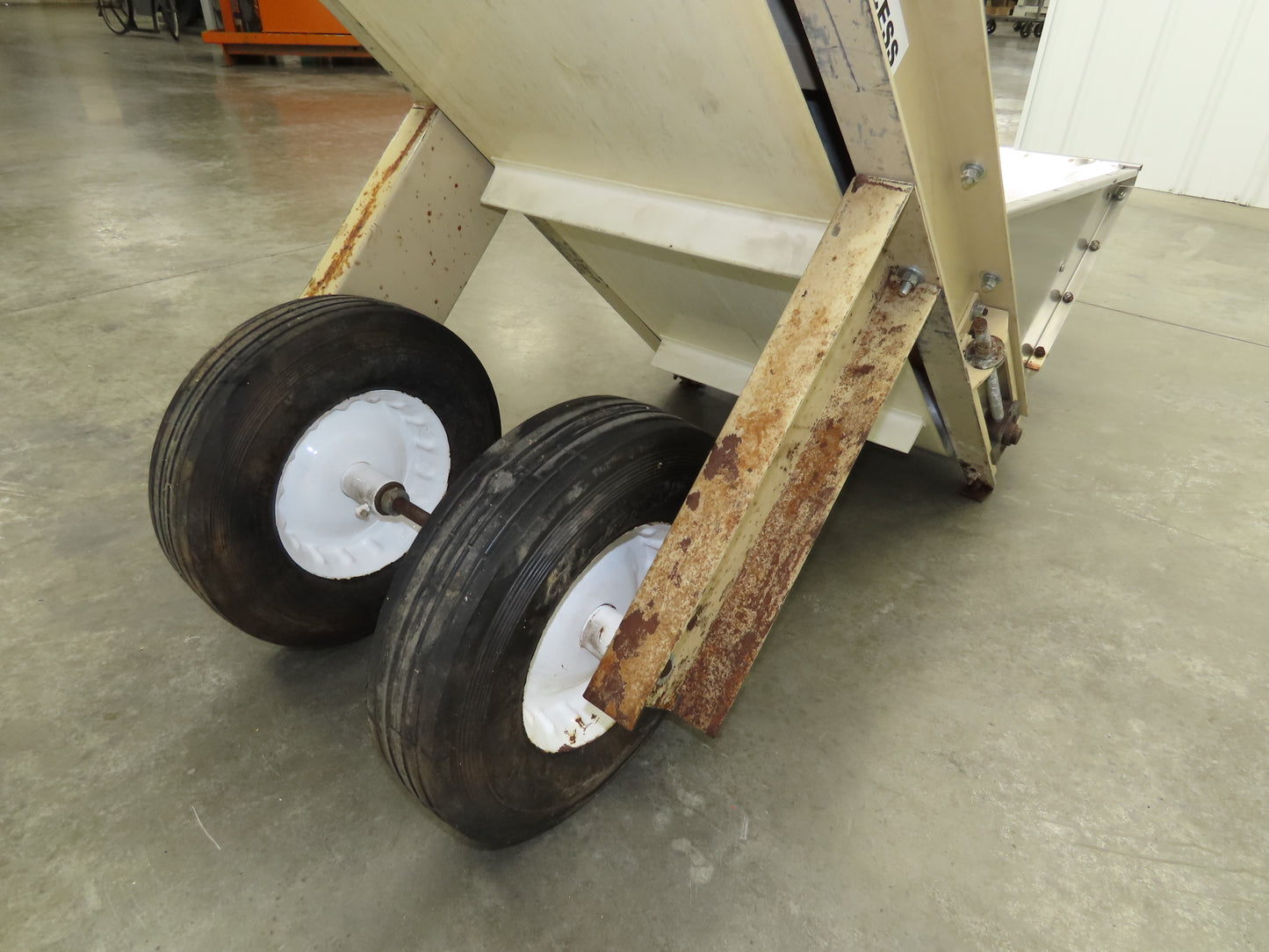 Plastic Process 24"x 80" Portable Incline Conveyor Cleated Belt 115V 1PH 20FPM