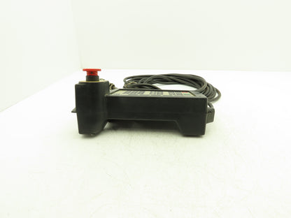ABB 3HAB 2136-1 Robot Teach Pendant Keypad Handheld 35' Cord *Read Description