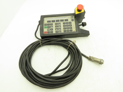 ABB 3HAB 2136-1 Robot Teach Pendant Keypad Handheld 35' Cord *Read Description