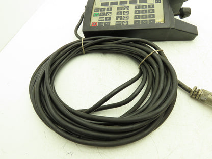 ABB 3HAB 2136-1 Robot Teach Pendant Keypad Handheld 35' Cord *Read Description
