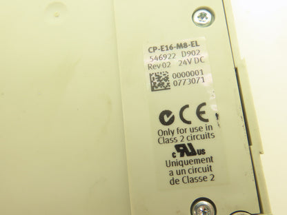 Festo CP-E16-M8-EL 16 Channel Input Module with LED Indicators 24V Lot of 3