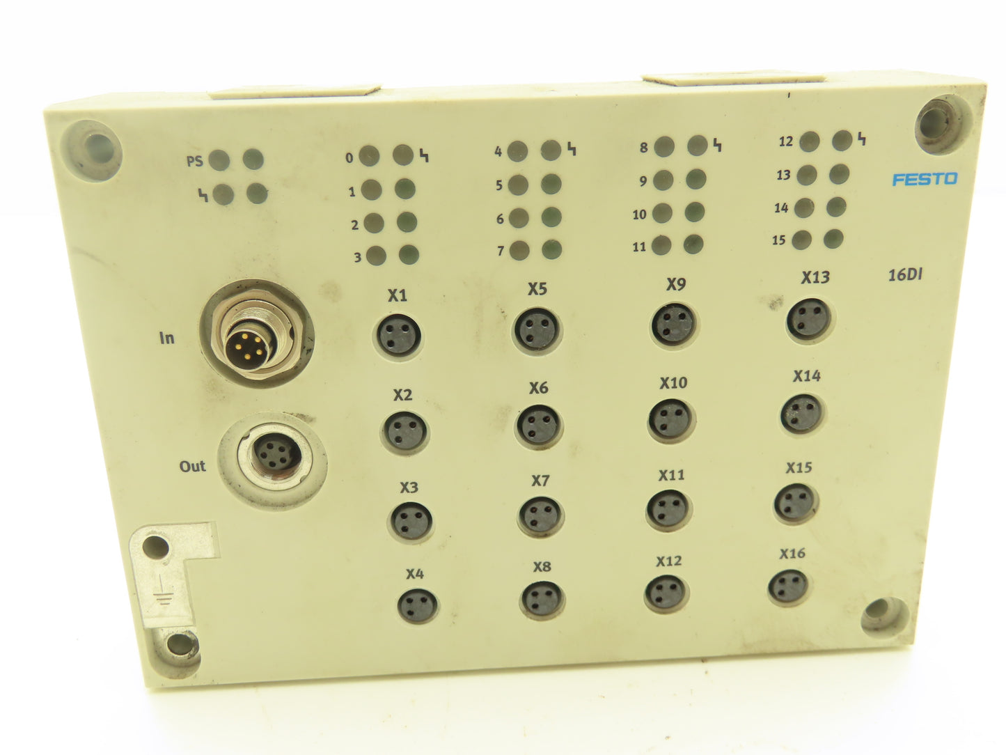 Festo CP-E16-M8-EL 16 Channel Input Module with LED Indicators 24V Lot of 3