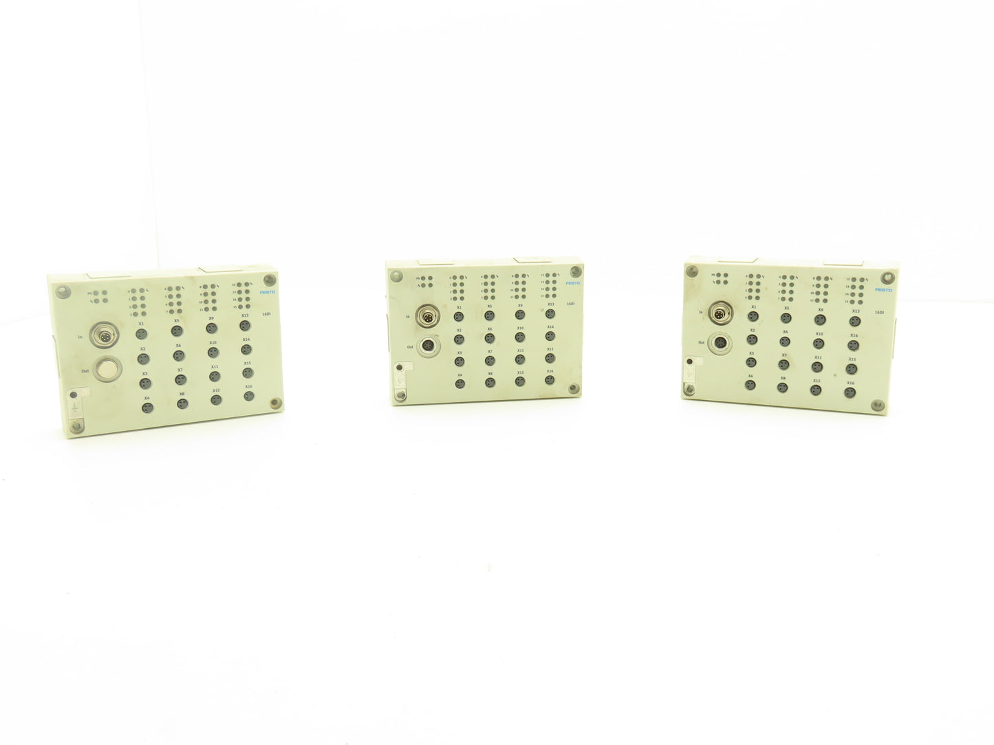 Festo CP-E16-M8-EL 16 Channel Input Module with LED Indicators 24V Lot of 3
