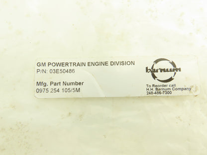 Lumberg 0975 254 105/5M Sensor Actuator Cable 5Pin M12 Male Micro 0976 PMC 501