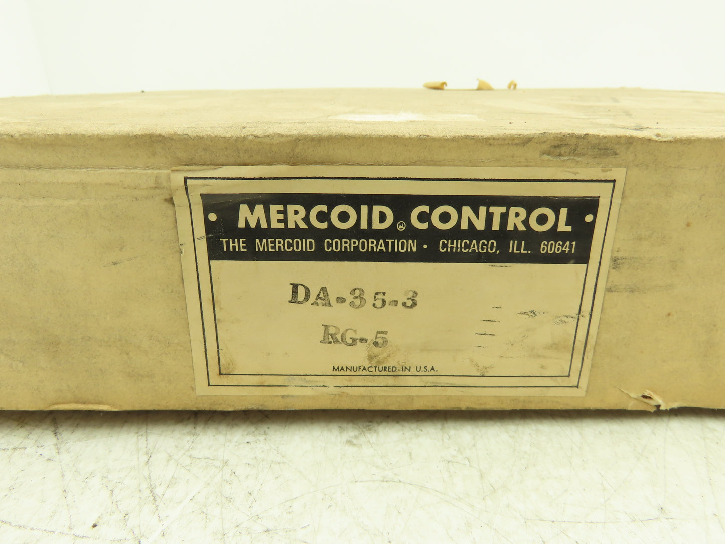 Mercoid Control DA 35-3 R 5 Pressure Switch Mercury 100-200F 120-440V AC/DC