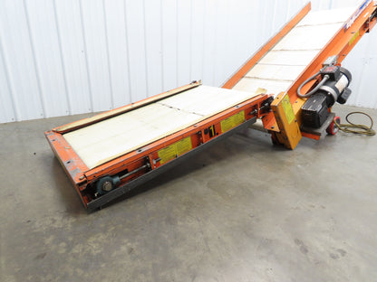 EMI Plastics CAR-24 Adjustable Flat to Incline Belt Conveyor 115V 1PH 40FPM