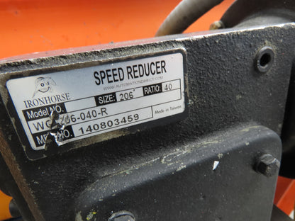 EMI Plastics CAR-24 Adjustable Flat to Incline Belt Conveyor 115V 1PH 40FPM