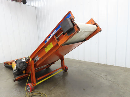 EMI Plastics CAR-24 Adjustable Flat to Incline Belt Conveyor 115V 1PH 40FPM