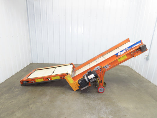 EMI Plastics CAR-24 Adjustable Flat to Incline Belt Conveyor 115V 1PH 40FPM