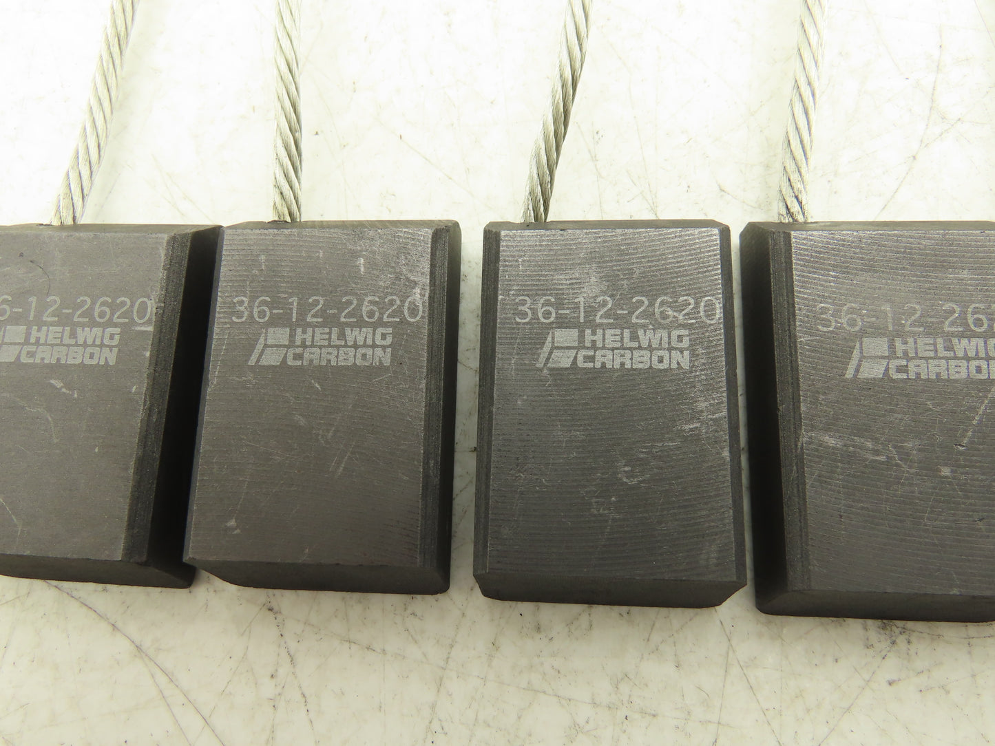 Helwig Carbon Products 36-12-2620 DC Motor Brushes 1/2"X1 1/4"X2" Lot of 12