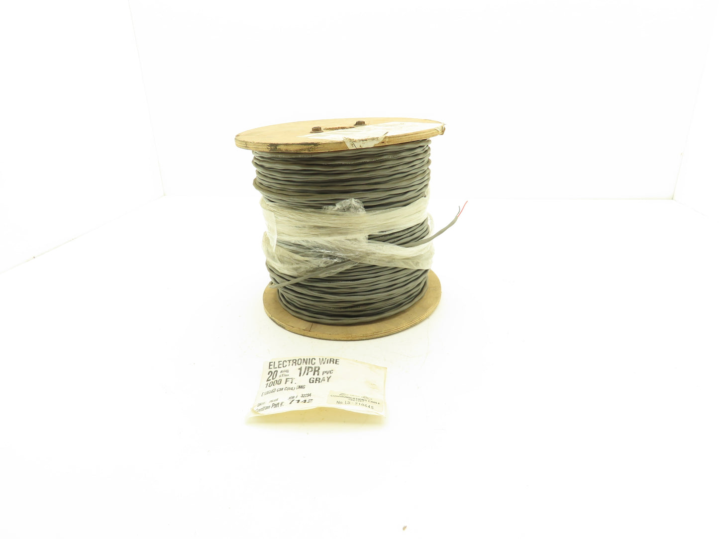Comtran E106583 Wire Spool 20AWG 2 Concuctor Stranded Tinned Copper 1000'