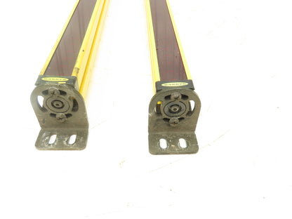 Banner SLSR30-900Q8 EZ-SCREEN Safety Light Curtain Emitter Receiver Set 900mm