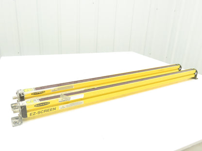 Banner SLSR30-900Q8 EZ-SCREEN Safety Light Curtain Emitter Receiver Set 900mm