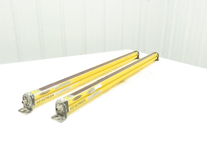Banner SLSR30-900Q8 EZ-SCREEN Safety Light Curtain Emitter Receiver Set 900mm