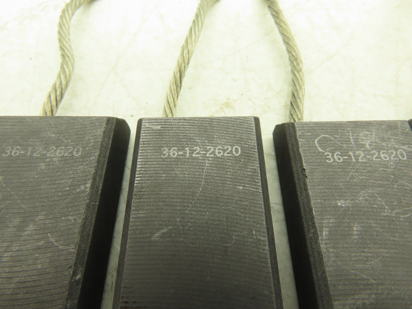 36-12-2620 DC Electric Motor Brushes 1/2 X 1-1/4 X 2" Lot of 8