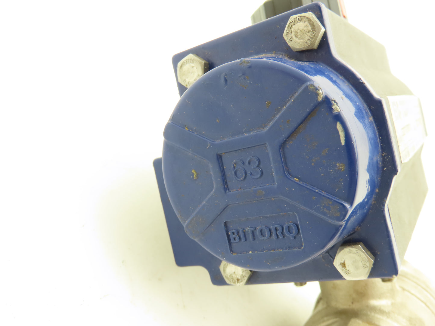 BI-TORQ IS2P1263SRPN 1/4 Turn Pneumatic Actuator 1-1/4" Stainless Ball Valve