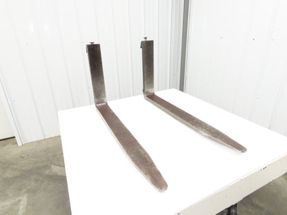Cascade 7000025 4x42" Class 2 Steel Forklift Forks 16" Carriage 1-Pair *Read