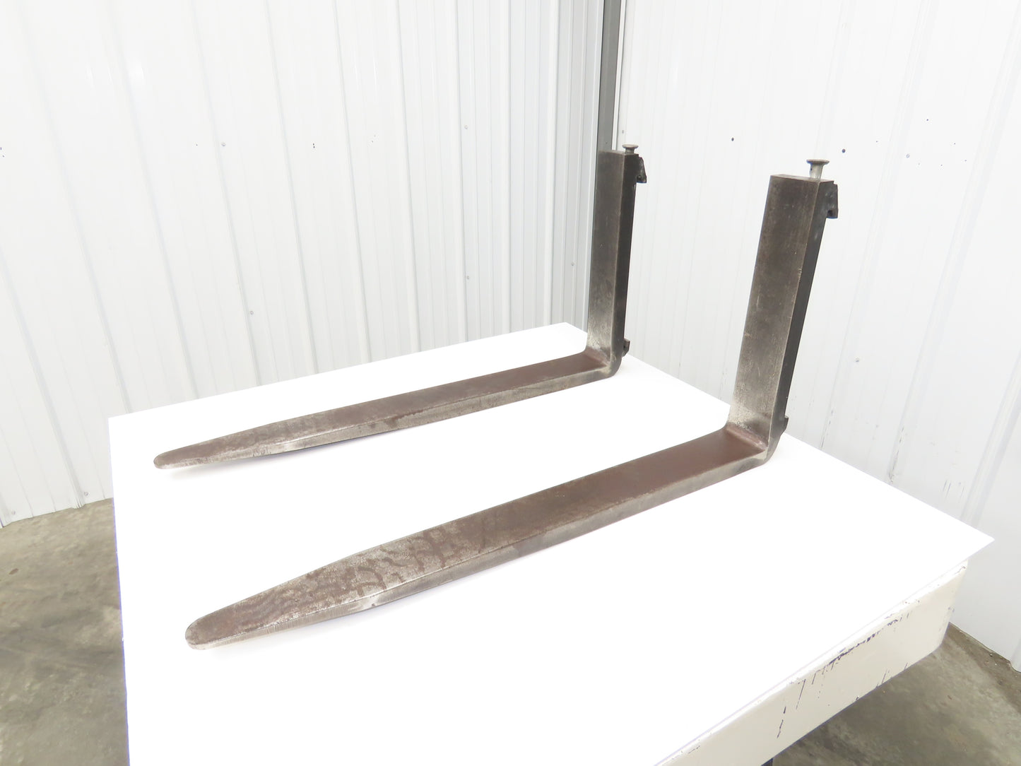 Cascade 7000025 4x42" Class 2 Steel Forklift Forks 16" Carriage 1-Pair *Read