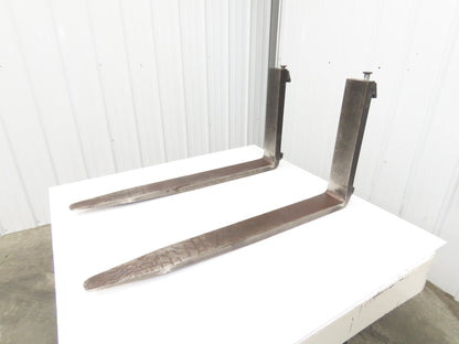 Cascade 7000025 4x42" Class 2 Steel Forklift Forks 16" Carriage 1-Pair *Read