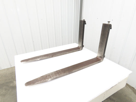 Cascade 7000025 4x42" Class 2 Steel Forklift Forks 16" Carriage 1-Pair *Read
